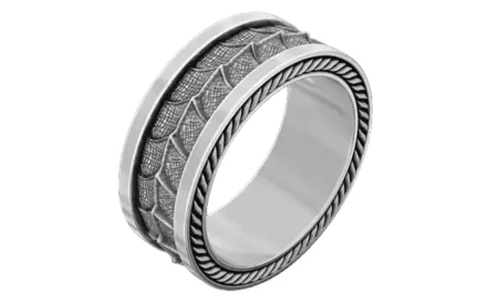 Dragon style 925 Sterling Silver ring 134