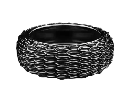 Eagle feather 925 Sterling Silver ring 615