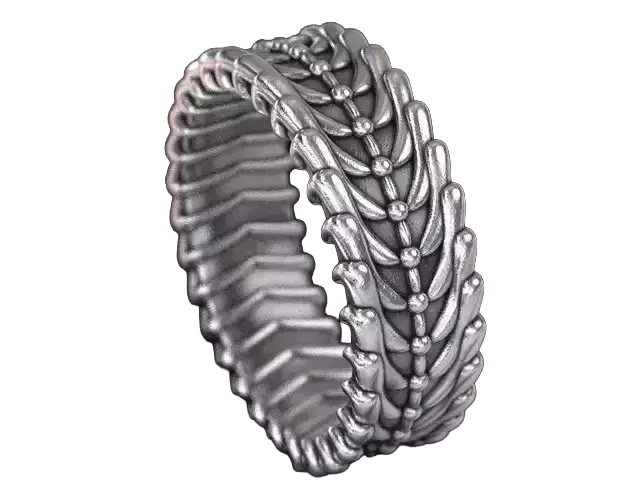 Exclusive 925 Sterling Silver ring for stylish people 419