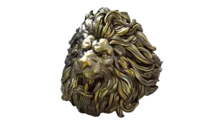 Lion 925 Sterling Silver Ring King Of The Beasts