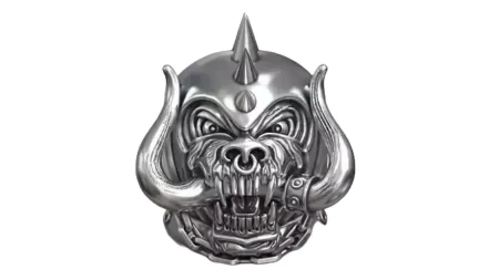 Motorhead Warpig Skull Metal Band 925 Sterling Silver Ring
