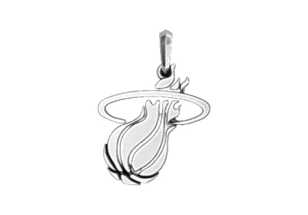 925 Sterling Silver Pendant hanging ball