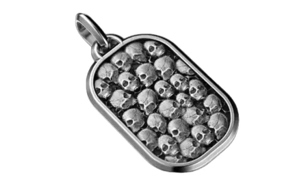 925 Sterling Silver Pendant of the skull 117