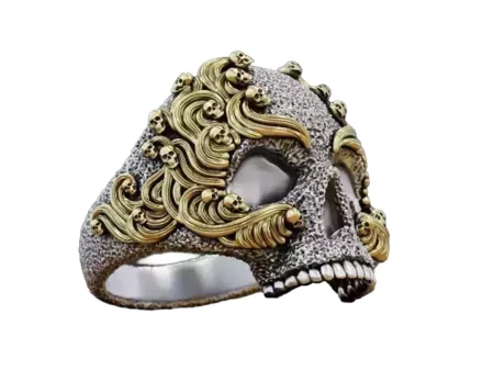 925 Sterling Silver Ring for men Skull Patterns