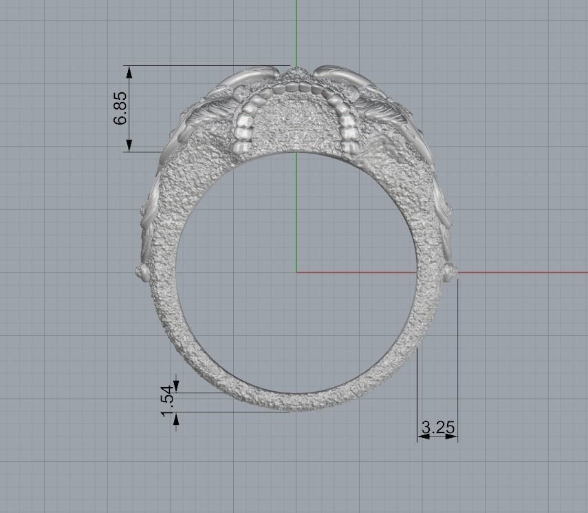 925 Sterling Silver Ring for men Skull Patterns - Image 6