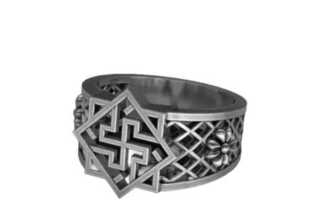 925 Sterling Silver Ring Valkyrie