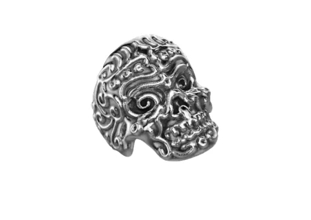 Skull 925 Sterling Silver Ring
