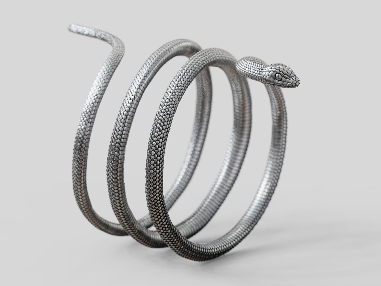 Snake wrap around 925 Sterling Silver ring - Image 3