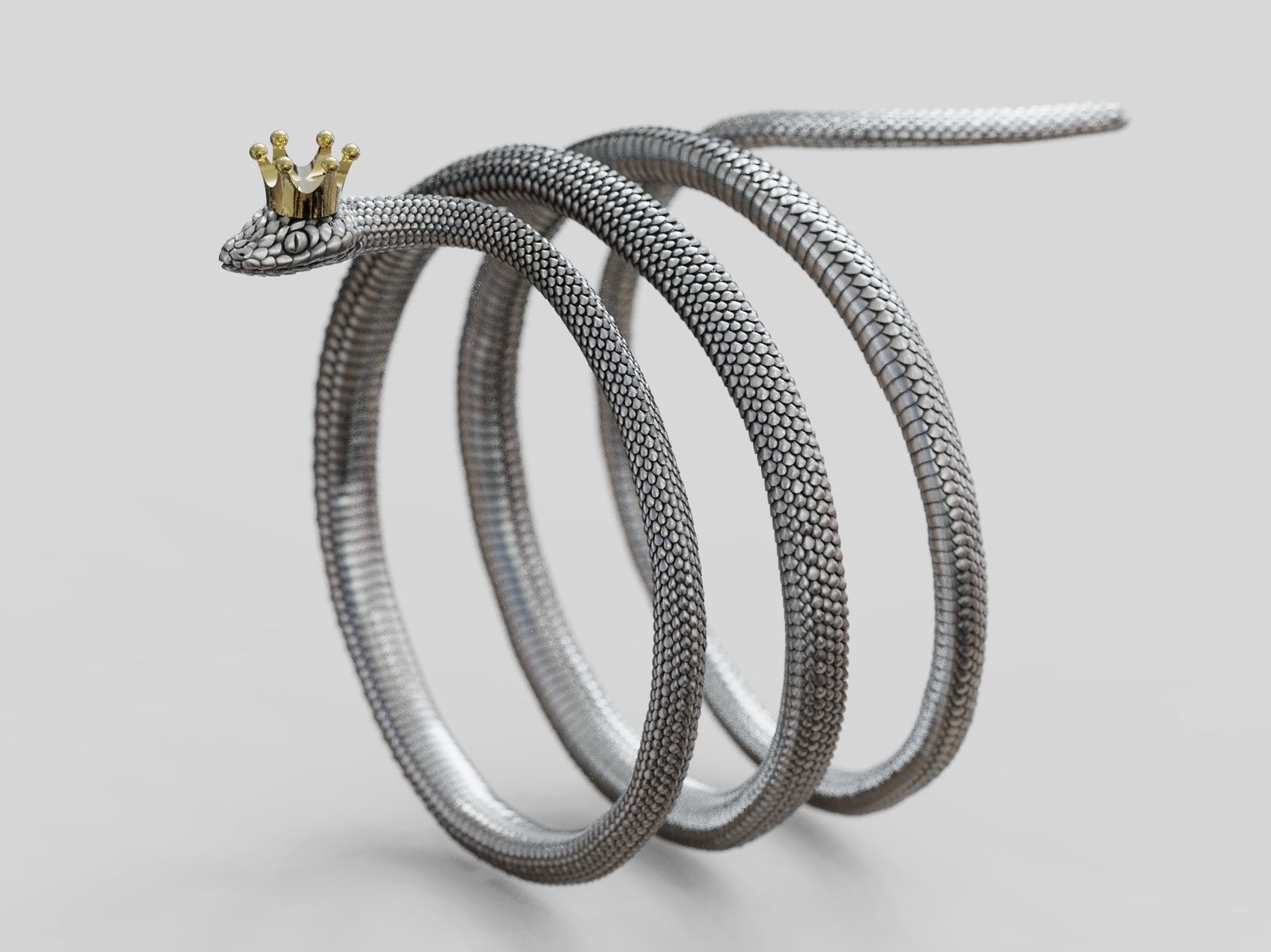 Snake wrap around 925 Sterling Silver ring - Image 4