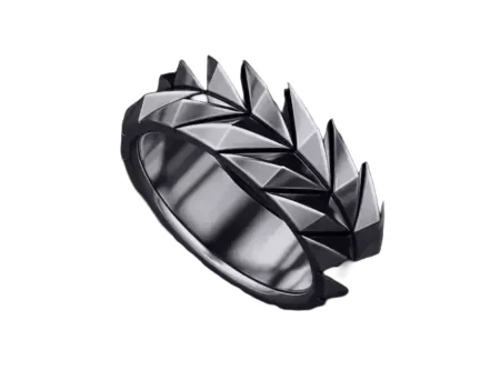 Stylish brutal 925 Sterling Silver ring 636