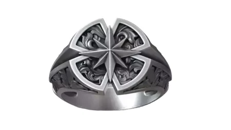 Windrose Star Compass Traveler Pattern Signet