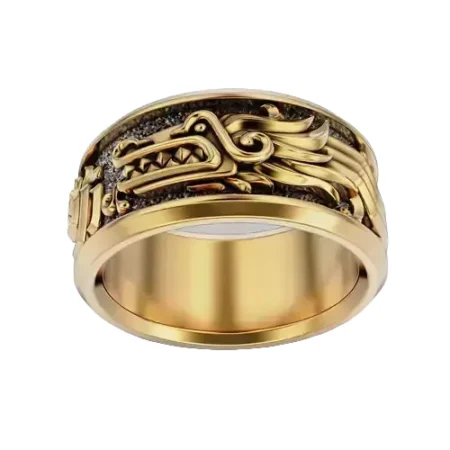 Aztec Quetzalcoatl Dragon Band