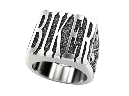 BIKER 925 Sterling Silver Ring