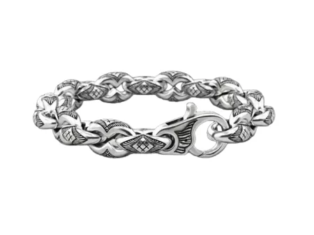 925 Sterling Silver Bracelet for a real biker 8
