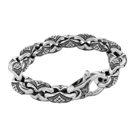 925 Sterling Silver Bracelet for a real biker 8 V2 lightweight