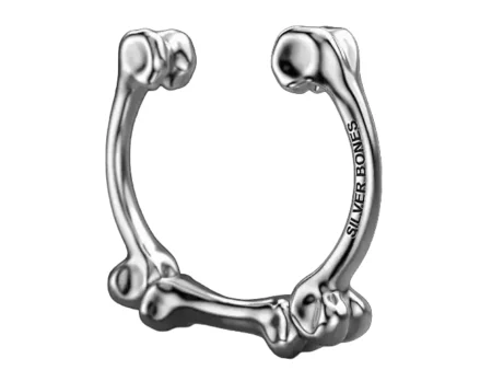 925 Sterling Silver Bracelet Silver bones