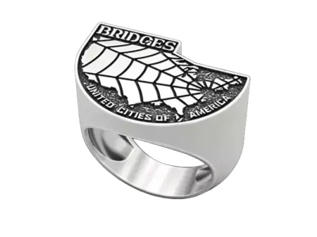 Bridges 925 Sterling Silver Ring