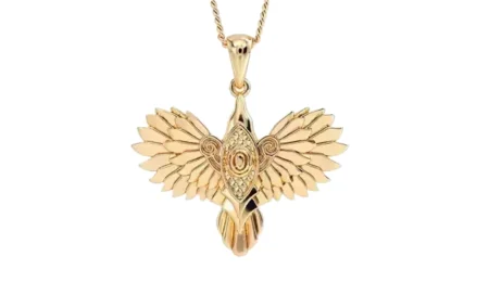 celtic raven 925 Sterling Silver pendant