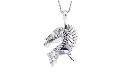 dead horse 925 Sterling Silver pendant