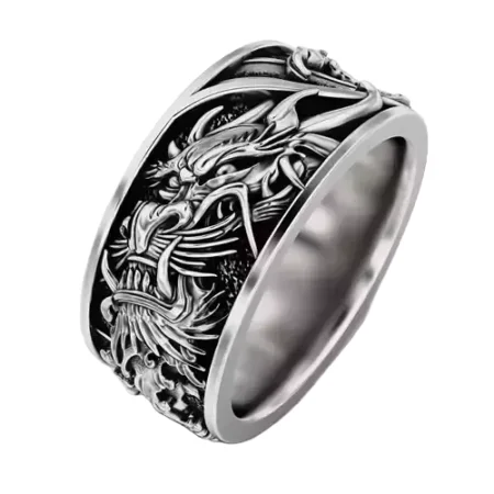 Dragons Fury 925 Sterling Silver Ring