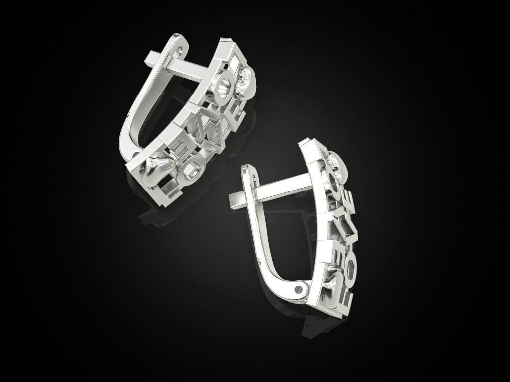 Earrings Love - Image 4
