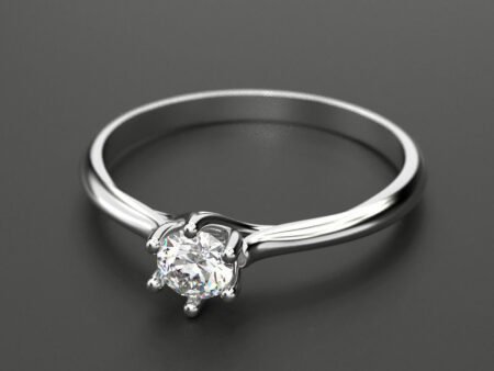 Engagement 925 Sterling Silver ring 20