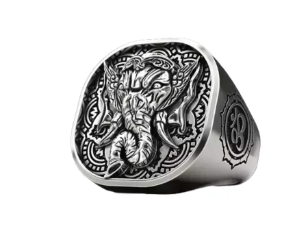 Ganesha 925 Sterling Silver Ring