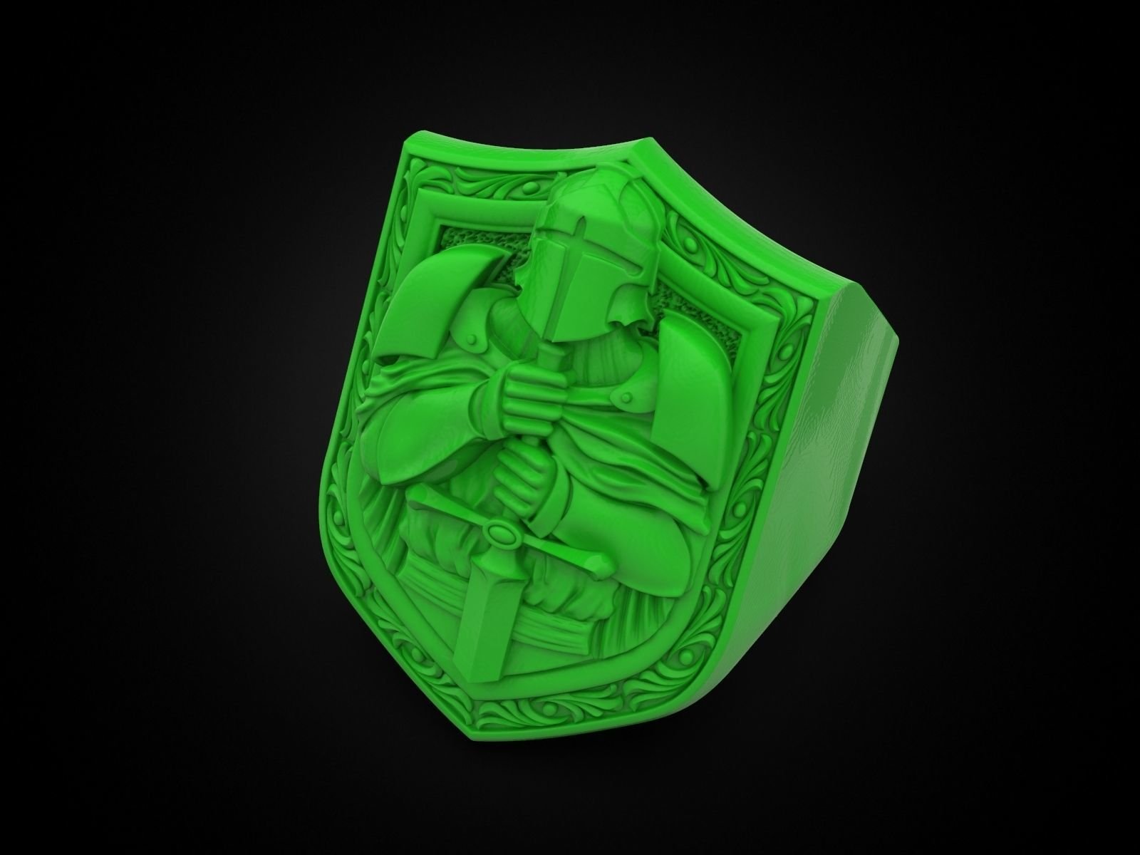 Knight 925 Sterling Silver Ring - Image 6