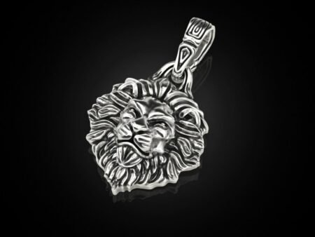 Lion 925 Sterling Silver Pendant 3