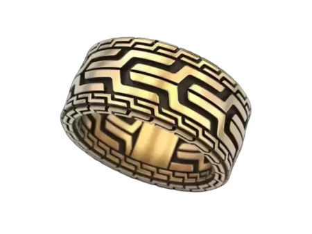 Men band 925 Sterling Silver ring 4