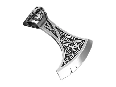 925 Sterling Silver Pendant Axe