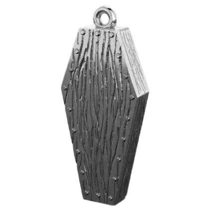925 Sterling Silver pendant casket