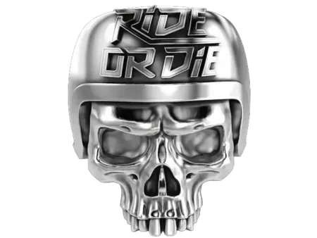 Ride or Die 925 Sterling Silver Ring