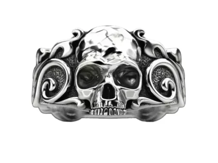 925 Sterling Silver Ring Skull Patterns