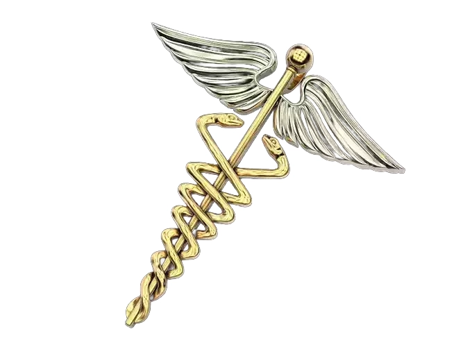 Rod of the Caduceus or the Wand of Hermes