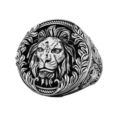 Royal Lion 925 Sterling Silver ring V2