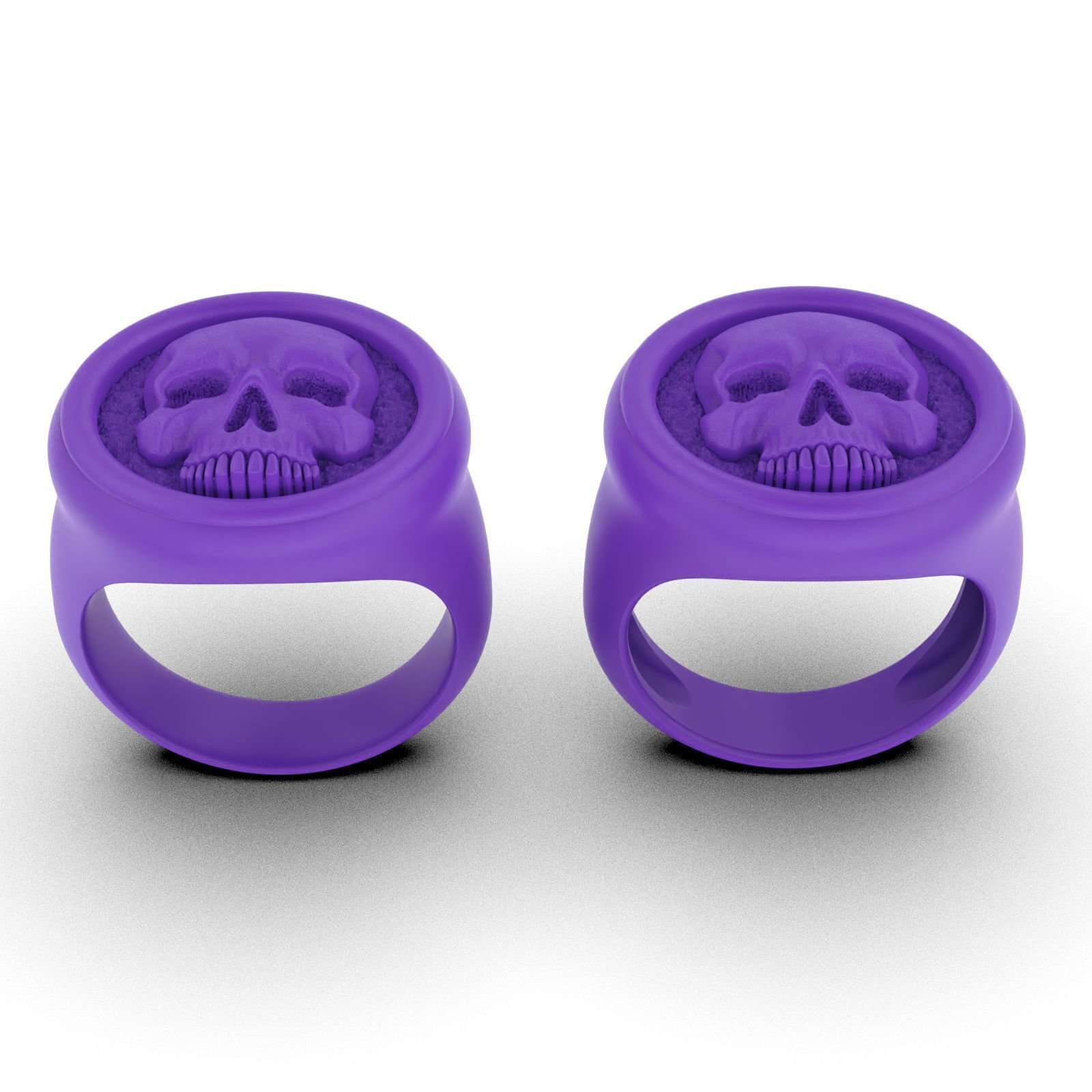 Skull Signet 925 Sterling Silver Ring - Image 6