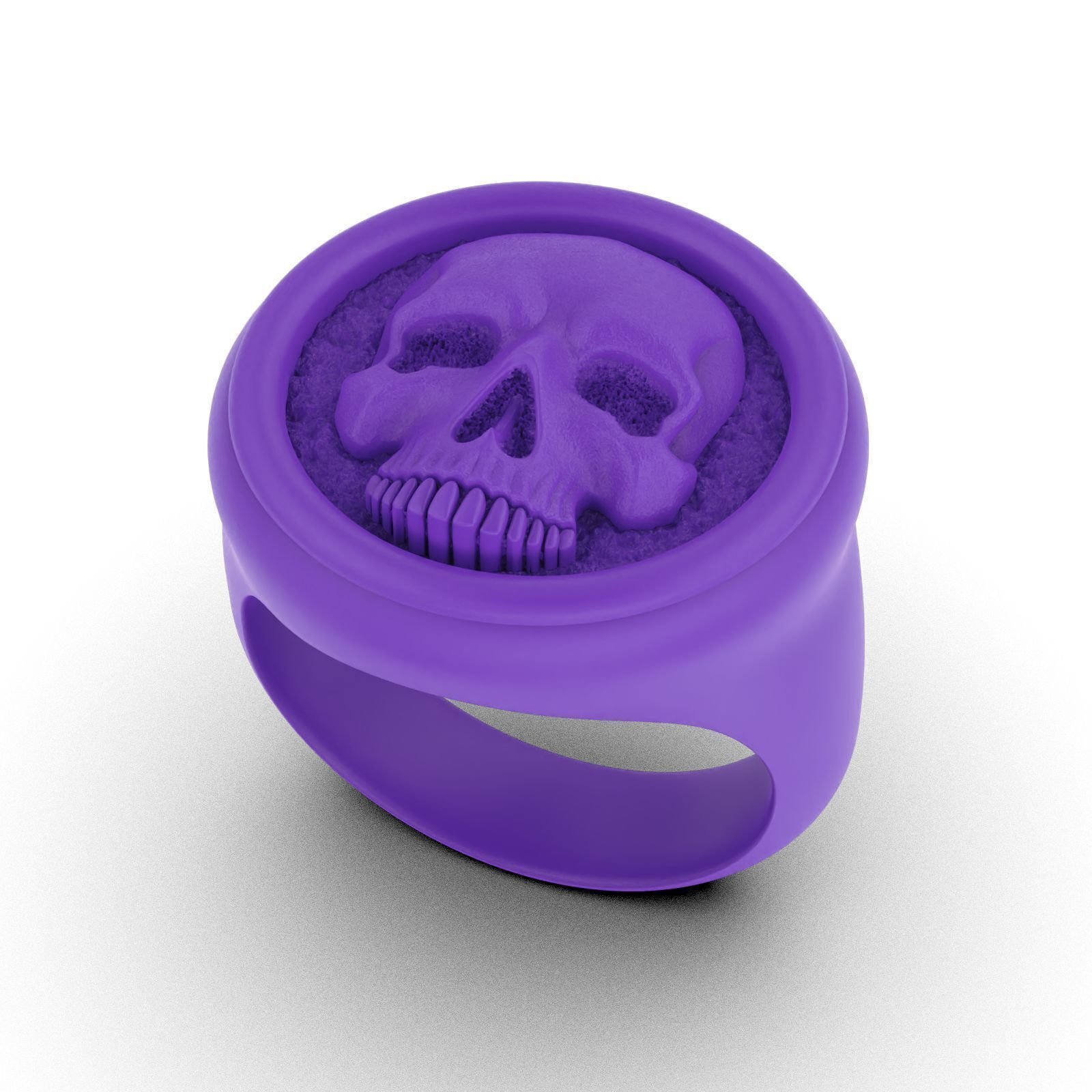 Skull Signet 925 Sterling Silver Ring - Image 7