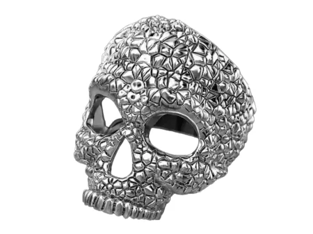 Skulls 925 Sterling Silver ring silver
