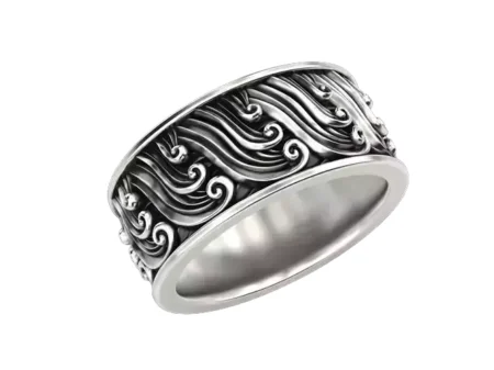 Wave 925 Sterling Silver Ring