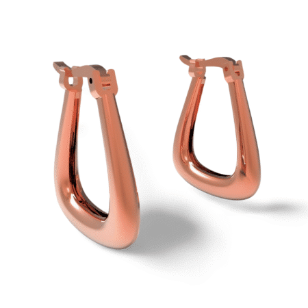 earring silver minimalist 925silver one2